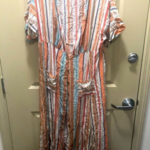 Summer cover up dress